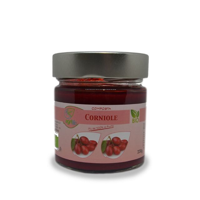 composta bio Corniole selvatiche 230 g Agrilife Trentino