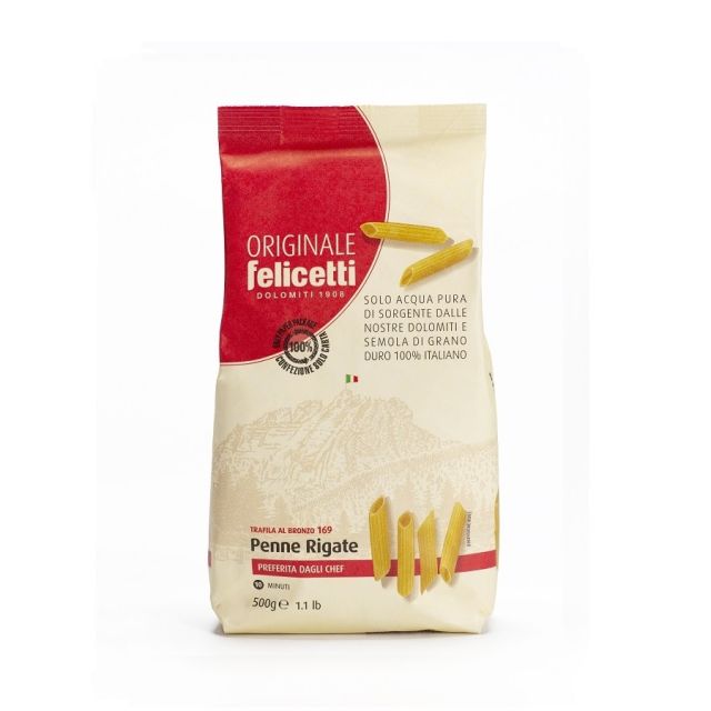 pasta di grano duro penne rigate Felicetti