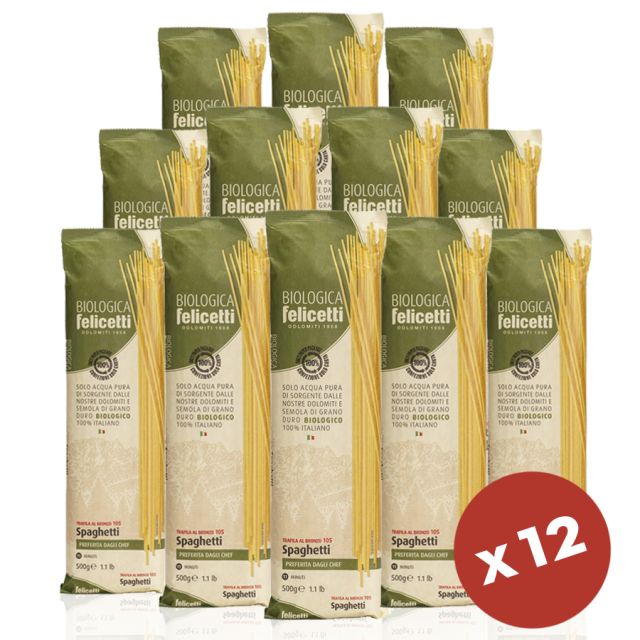 Dispensa di pasta Felicetti spaghetti BIO 6 Kg