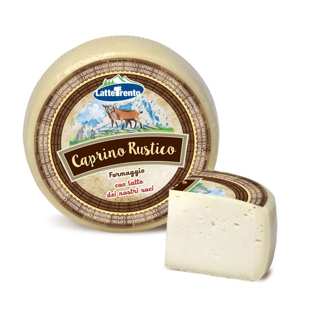 formaggio caprino stagionato 2400 gr Latte Trento
