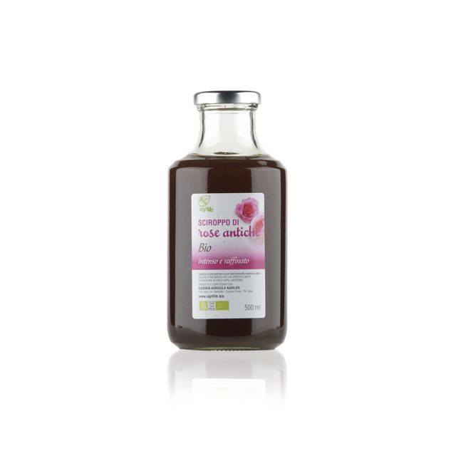 sciroppo bio rose antiche 50 cl