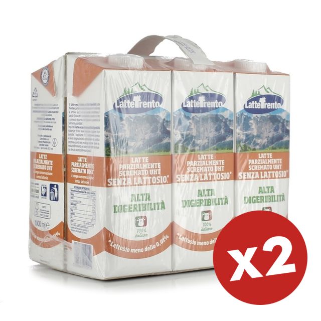 latte trento delattosato x 12
