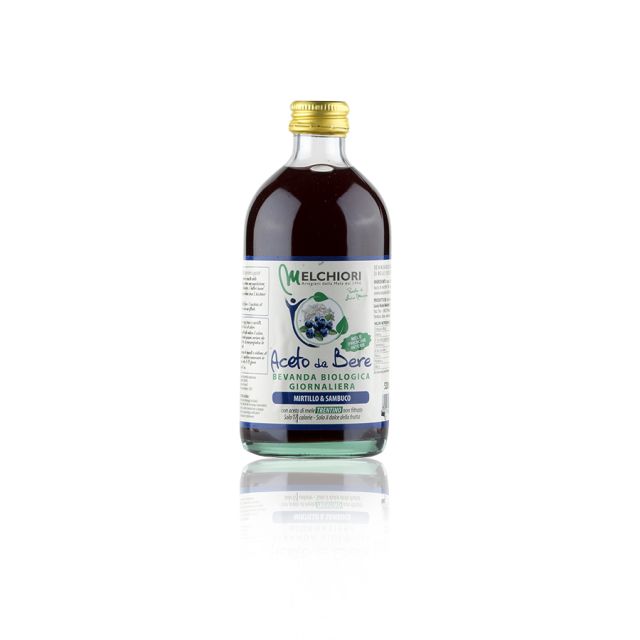aceto da bere BIO melchiori mirtillo e sambuco 52 cl Linea benessere