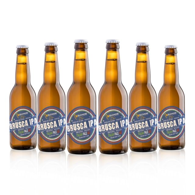Birra Brusca IPA Melchiori 6 bottiglie 33 cl