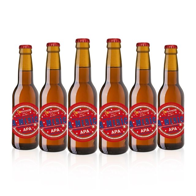 birra la merica apa melchiori 6 bottiglie x 33 cl