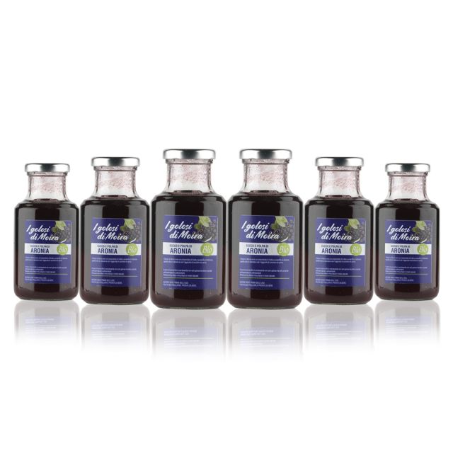 succo e polpa di aronia bio agrilife 6 bottigliette