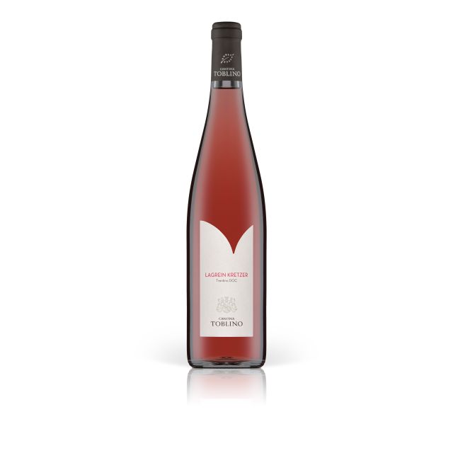 Vino rosato biologico Lagrein Kretzer DOC Cantina Toblino
