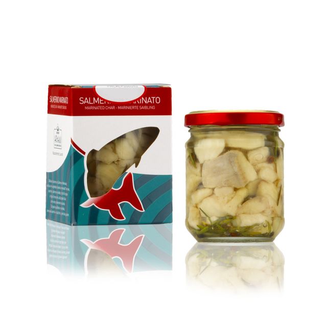 Bocconcini di Salmerino Alpino Marinato Armanini