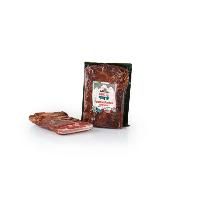 Pancetta affumicata Bomé qualità trentino