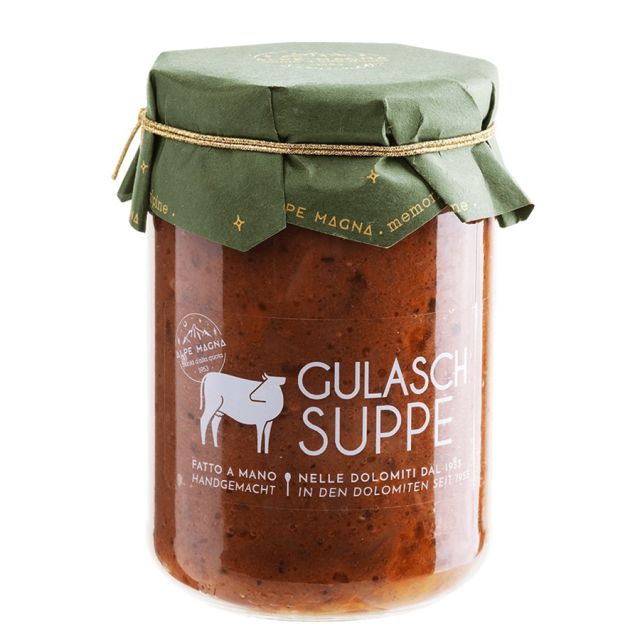 Gulaschsuppe Piatto Pronto Tradizionale Trentino 360 Gr