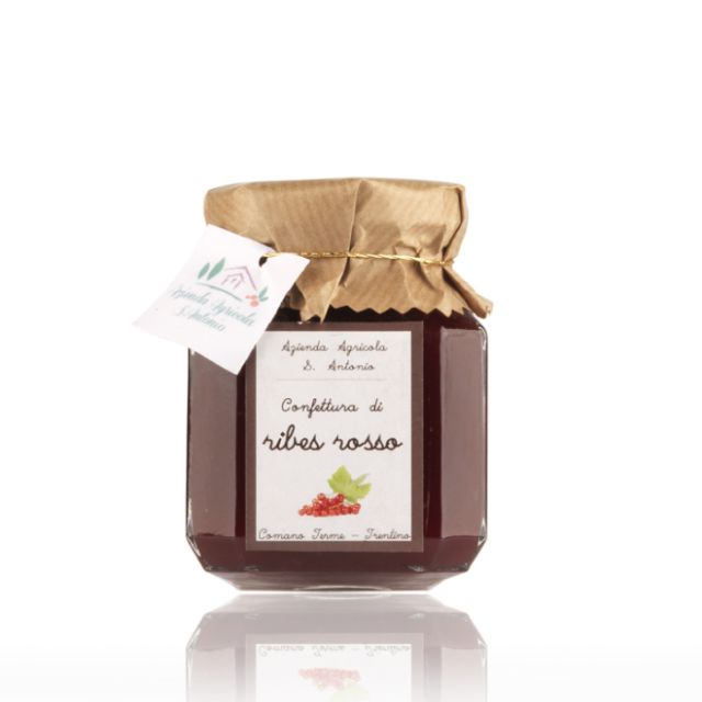 Confettura di ribes rosso 220 g S.Antonio Trentino