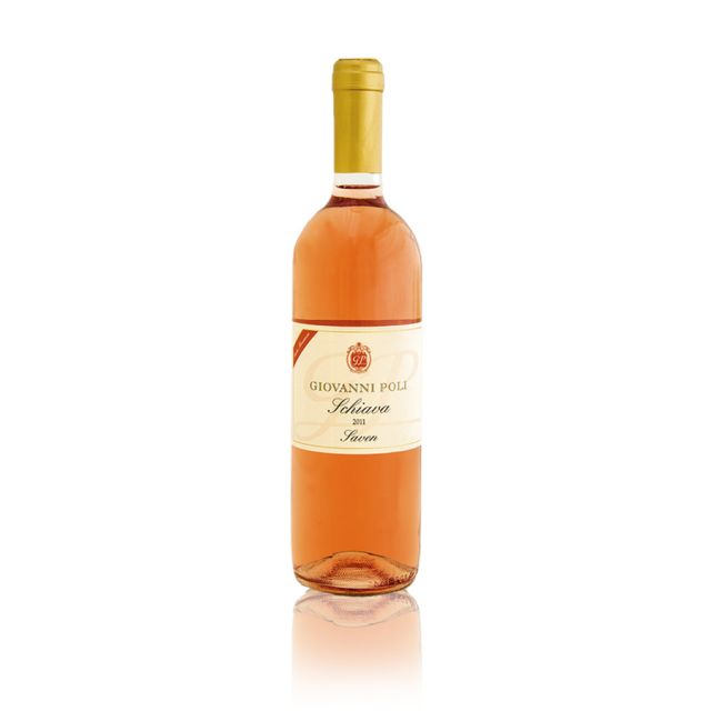 vino rosato trentino schiava di Giovanni Poli Santa Massenza bottiglia 0,75 l