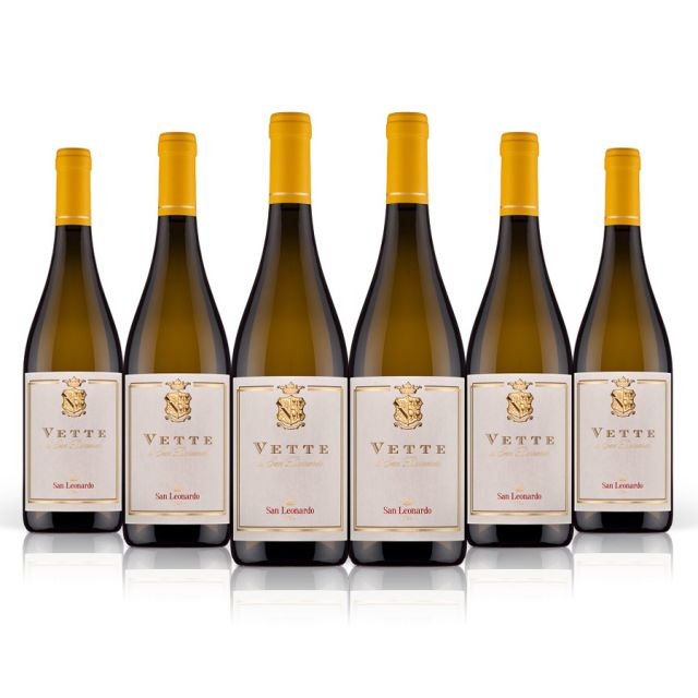 vino bianco Vette di san Leonardo 6 bottiglie