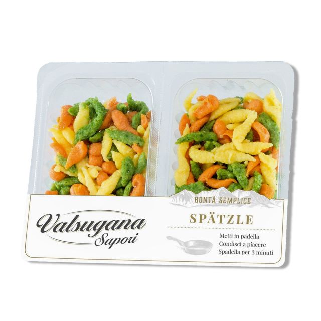 Spatzle tricolori Valsugana Sapori
