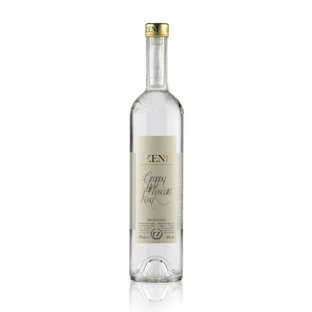 Grappa trentina di Moscato Rosa 700ml