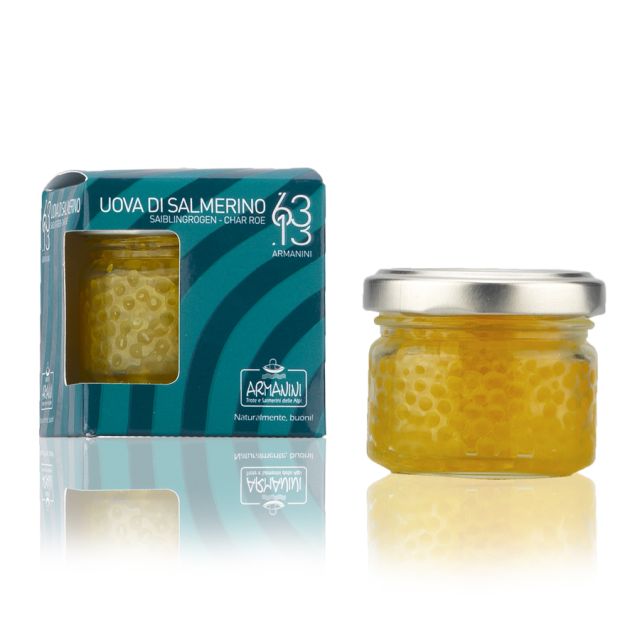 Uova di Salmerino 50 g Armanini Trentino