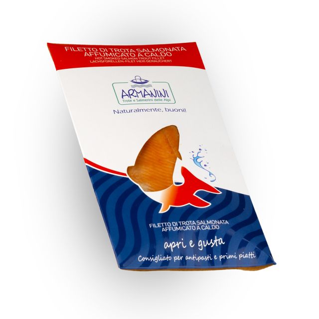 Filetto di Trota Salmonata affumicata a Caldo del Trentino Armanini