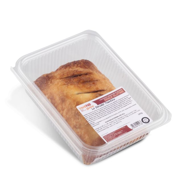 Strudel di mele senza glutine e senza lattosio