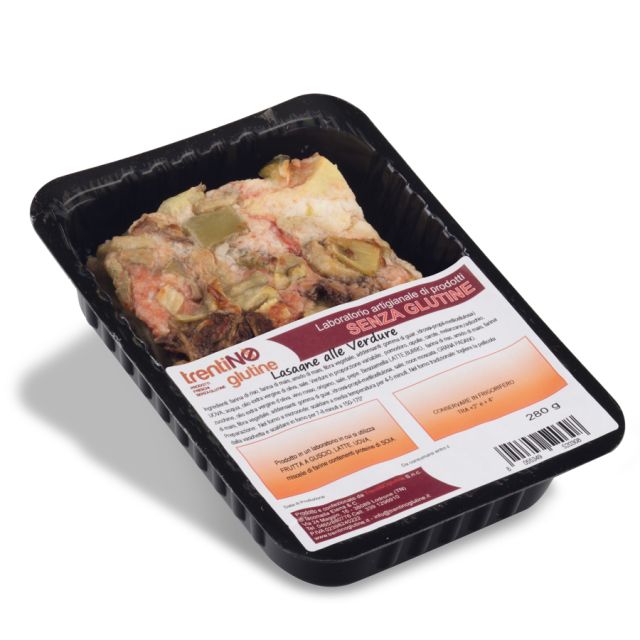 Lasagne senza glutine e lattosio alle verdure