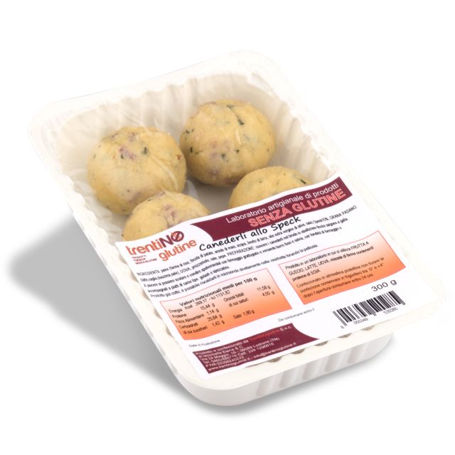 Canederli trentini allo speck senza glutine