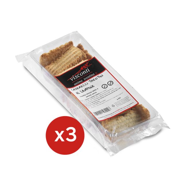 Caserecci Trentini al Lampone 200 g 3 confezioni