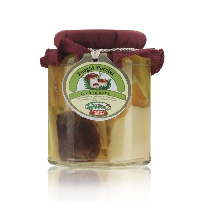 Fette Funghi Porcini in Olio d'Oliva 290