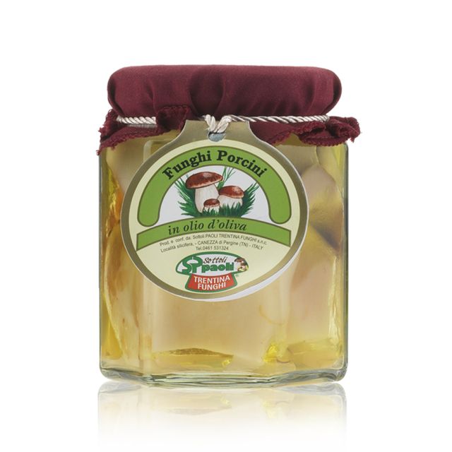 Fette Funghi Porcini in Olio d'Oliva 175