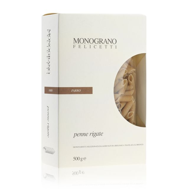 Penne Rigate Monograno Farro 500