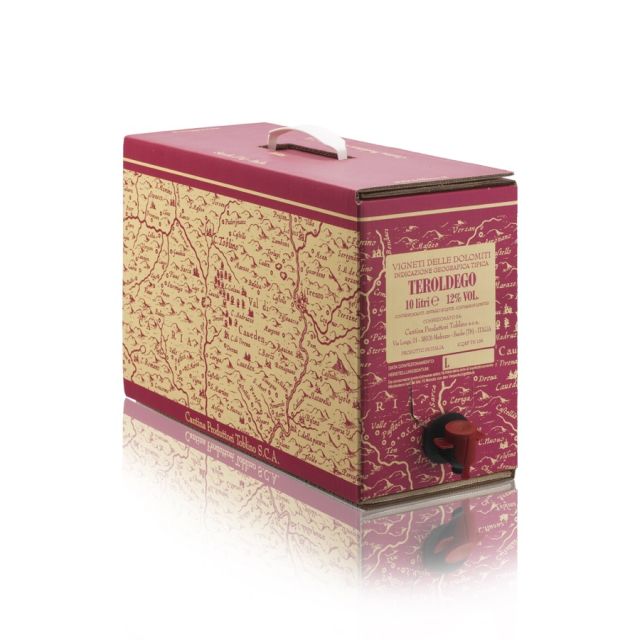 bag in box Teroldego IGT vigneti delle Dolomiti 10 litri